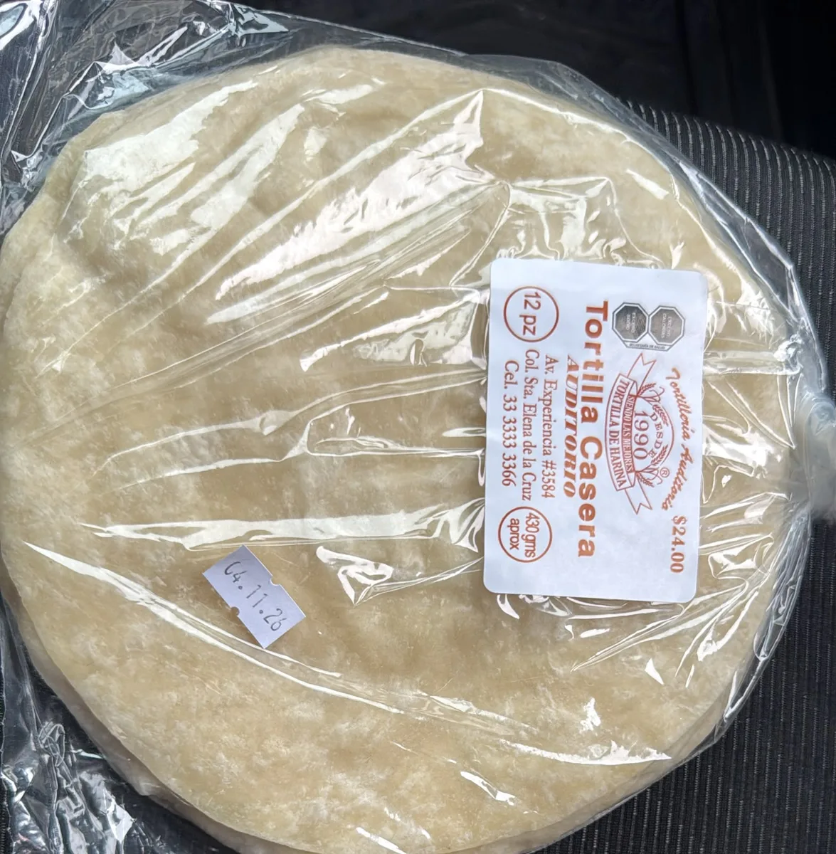 Tortillas de Harina Caseras